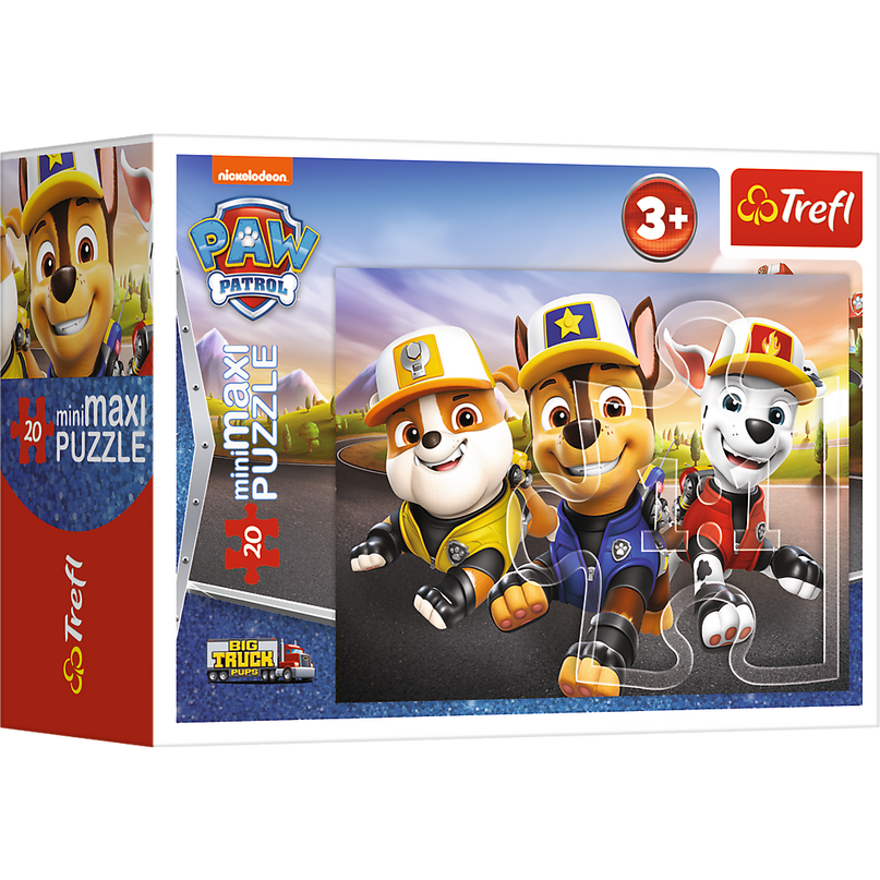TREFL PAW PATROL Mini maxi pusle Käpapatrull, 20 osa
