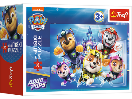 TREFL PAW PATROL Mini maxi pusle Käpapatrull, 20 osa