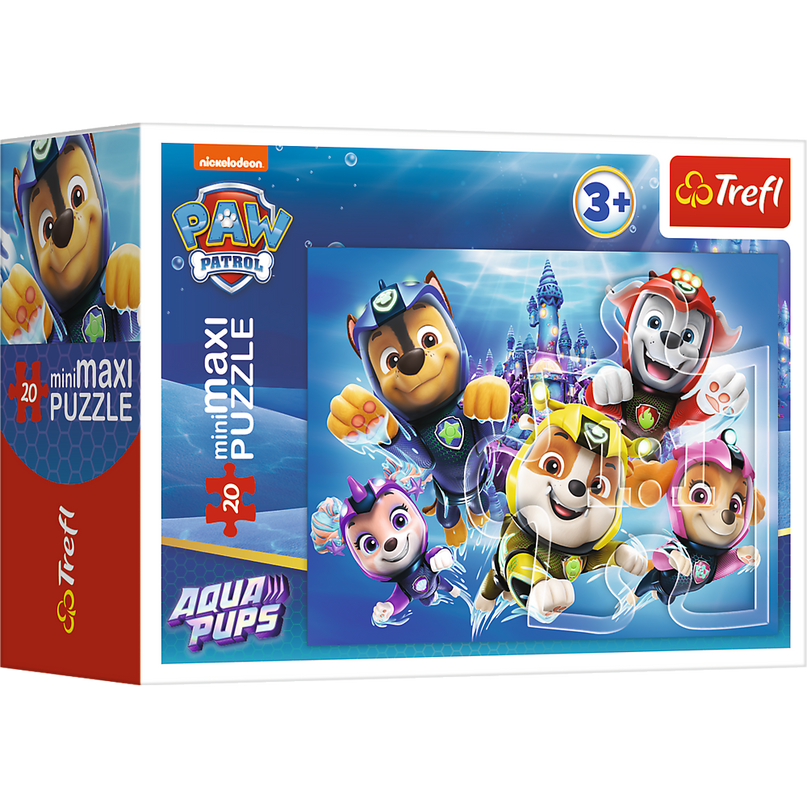 TREFL PAW PATROL Mini maxi pusle Käpapatrull, 20 osa