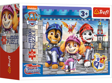 TREFL PAW PATROL Mini maxi pusle Käpapatrull, 20 osa
