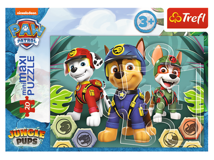TREFL PAW PATROL Mini maxi pusle Käpapatrull, 20 osa