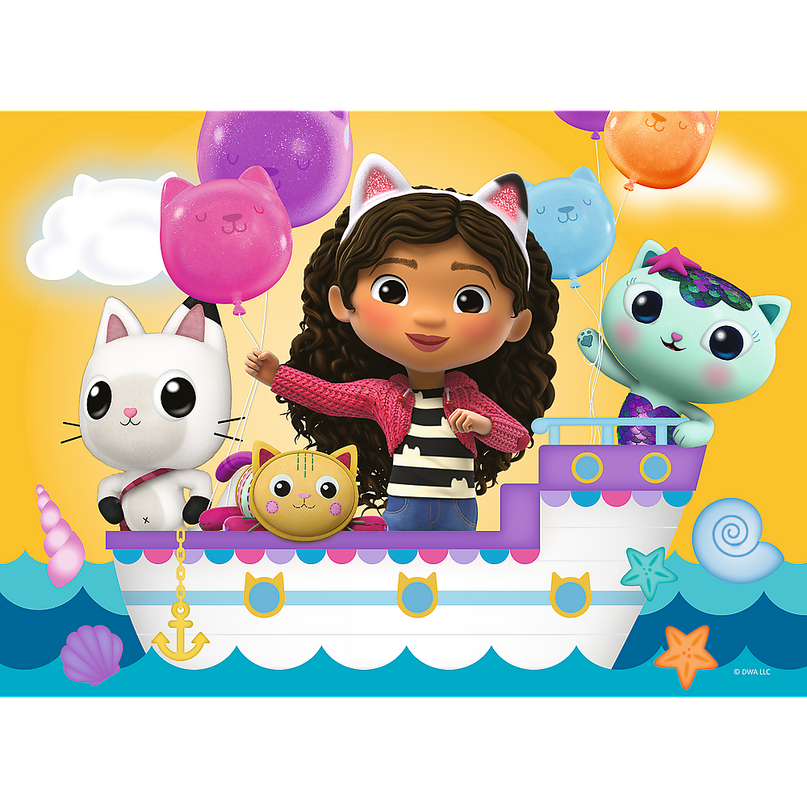 TREFL GABBY´S DOLLHOUSE Mini maxi pusle, 20 osa