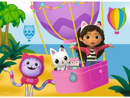 TREFL GABBY´S DOLLHOUSE Mini maxi pusle, 20 osa