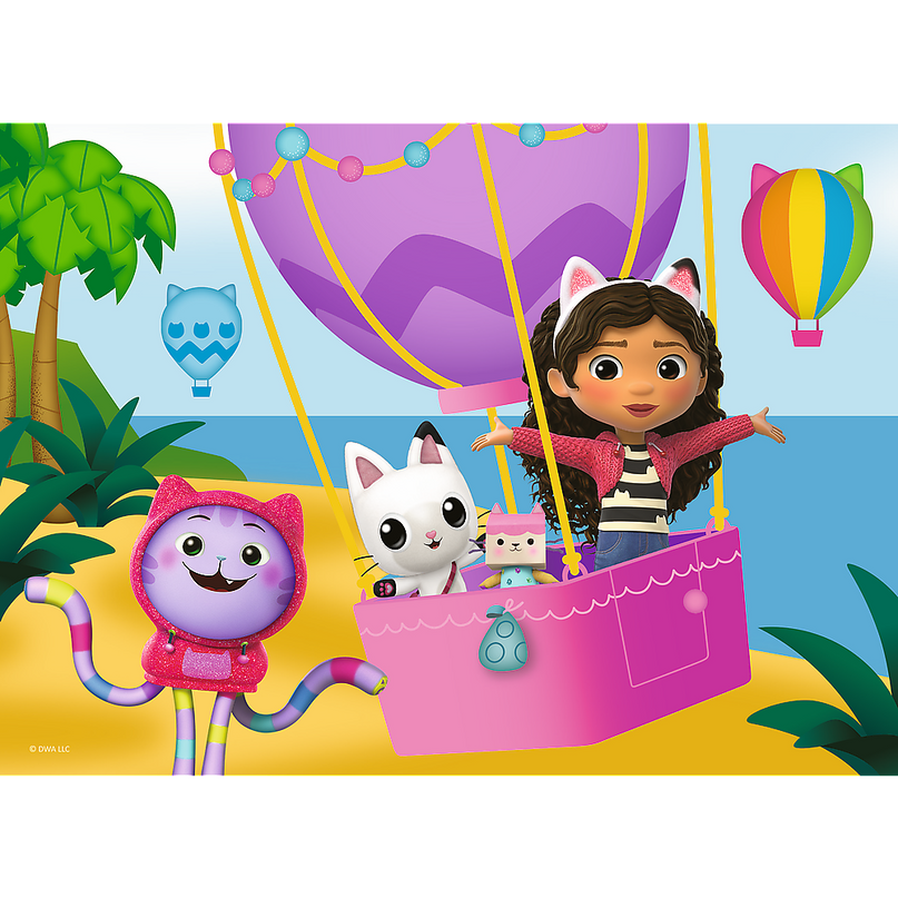 TREFL GABBY´S DOLLHOUSE Mini maxi pusle, 20 osa