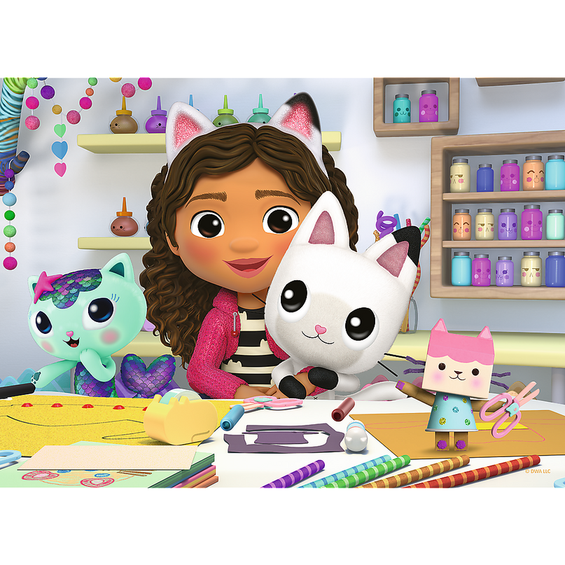 TREFL GABBY´S DOLLHOUSE Mini maxi pusle, 20 osa