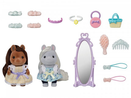 SYLVANIAN FAMILIES Mängukomplekt Ponide sõbrad