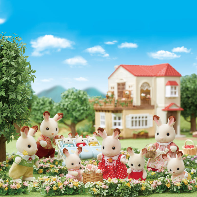 SYLVANIAN FAMILIES Šokolaadijäneste perekond