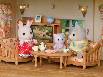 SYLVANIAN FAMILIES Linnamaja punase katusega