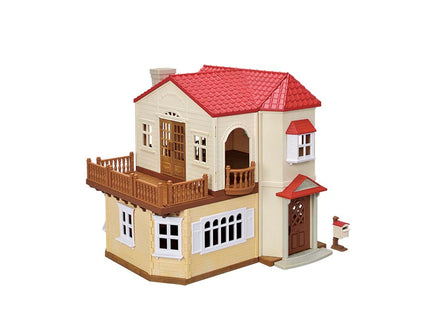 SYLVANIA FAMILIES mängukomplekt Punase Katusega Maakodu