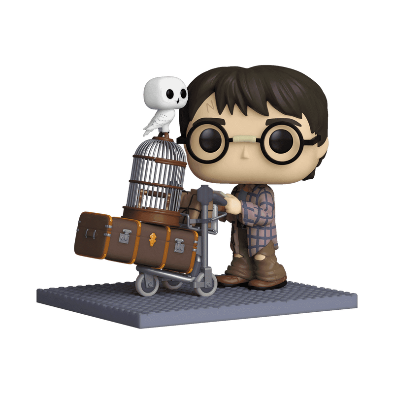 FUNKO POP! Deluxe Vinyl Figuur: Harry Potter - Harry w/ trolley