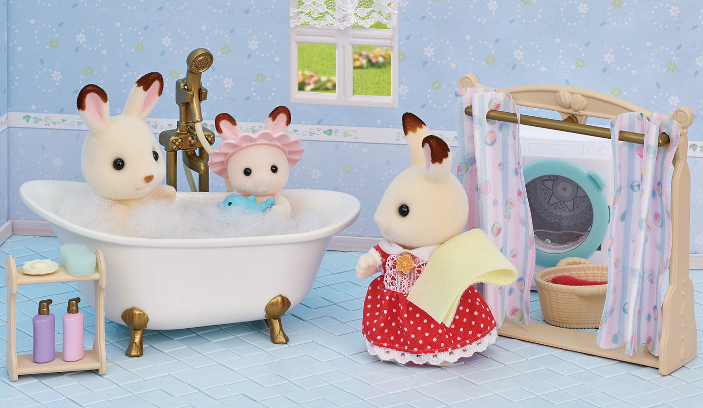 SYLVANIAN FAMILIES mängukomplekt Vann ja Duši