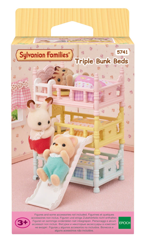 SYLVANIAN FAMILIES mängukomplekt Kolmene narivoodi