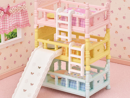 SYLVANIAN FAMILIES mängukomplekt Kolmene narivoodi