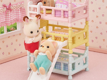 SYLVANIAN FAMILIES mängukomplekt Kolmene narivoodi