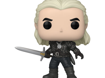 FUNKO POP! Vinyl Figuur: Witcher - Geralt w/Chase, 10 cm