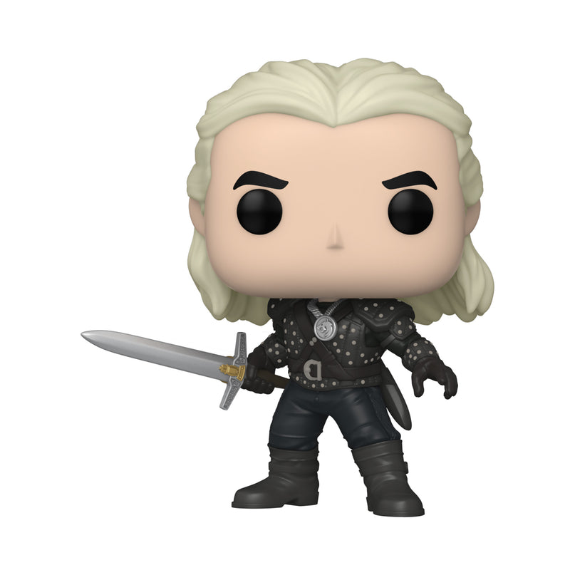 FUNKO POP! Vinyl Figuur: Witcher - Geralt w/Chase, 10 cm