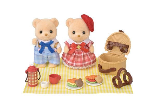SYLVANIAN FAMILIES Küpsise karude Õde ja Vend - pikniku komplekt