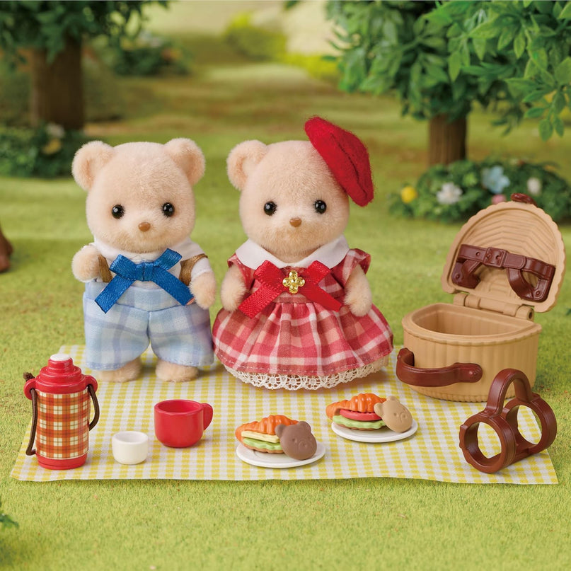 SYLVANIAN FAMILIES Küpsise karude Õde ja Vend - pikniku komplekt
