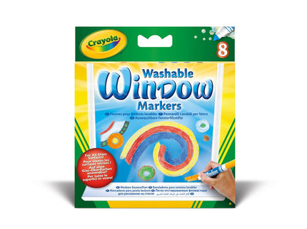 CRAYOLA 8 markerit klaasimaalimiseks