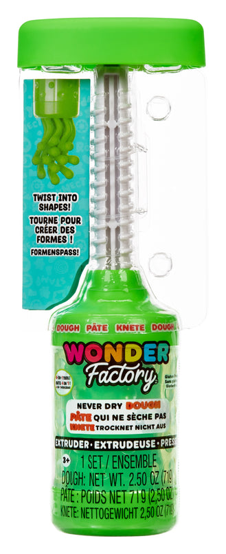 WONDER FACTORY mängukomplekt voolimismassi- ning pressiga Never Dry