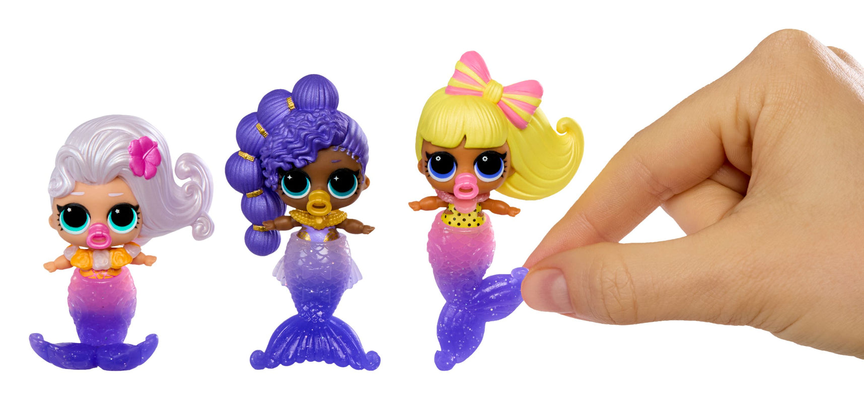 L.O.L. Surprise nukk Mermaids! Makeover Magic Little Sisters