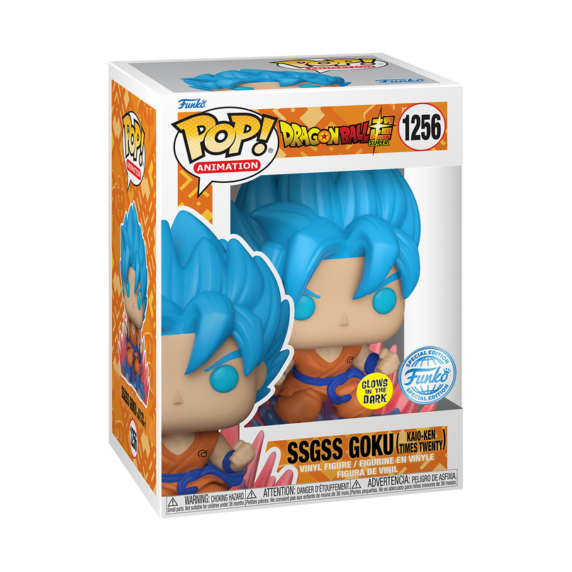 FUNKO POP! vinüülfiguur: Dragon Ball Super - Goku (Kaio-Ken Times Twenty)