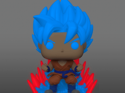 FUNKO POP! vinüülfiguur: Dragon Ball Super - Goku (Kaio-Ken Times Twenty)