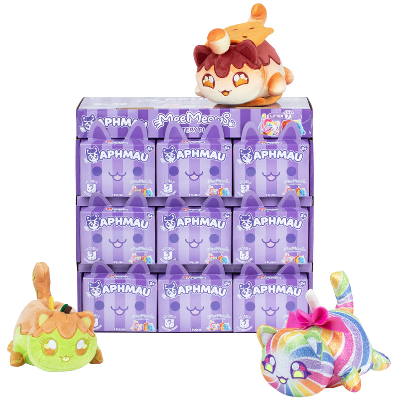 APHMAU MeeMeow pehme üllatusmänguasi, 15 cm