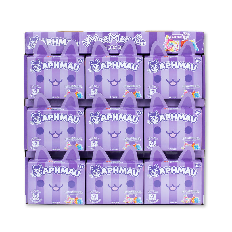 APHMAU MeeMeow pehme üllatusmänguasi, 15 cm