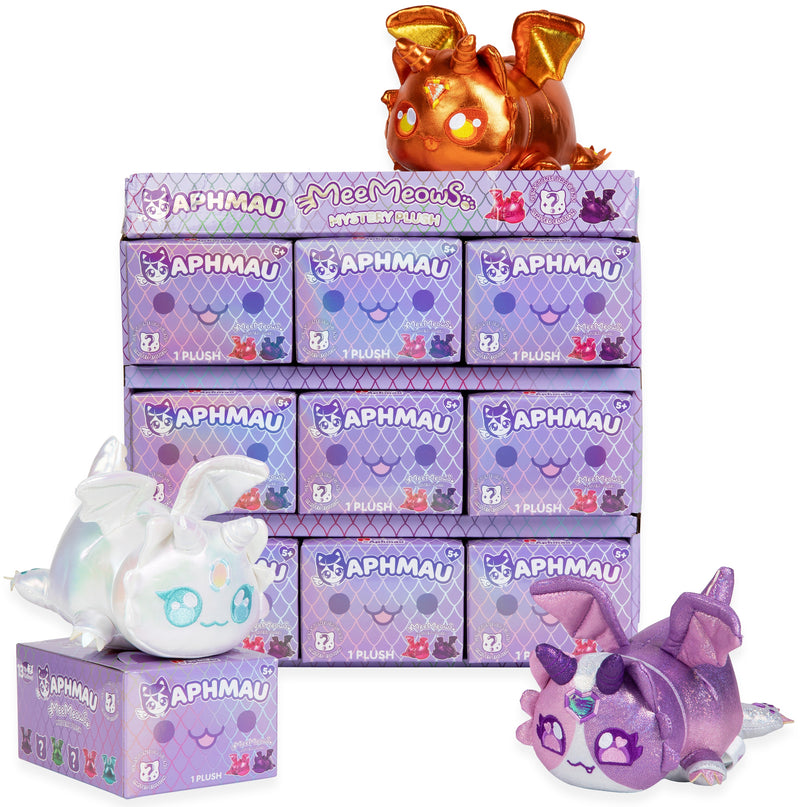 APHMAU MeeMeow pehme üllatusmänguasi "Dragons", 15 cm