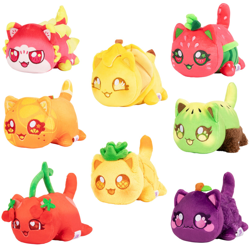 APHMAU MeeMeow pehme üllatusmänguasi "Fruit", 15 cm