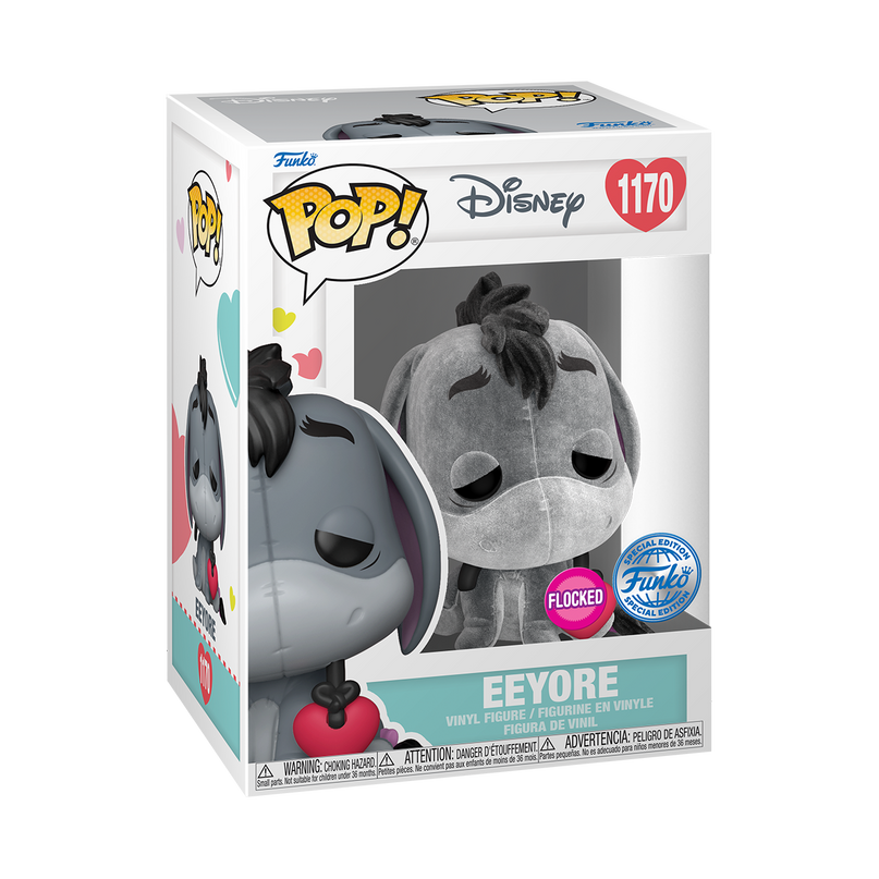 FUNKO POP! Vinüülfiguur: Disney: Puhh - Iiah (südamega) (flokeeritud)