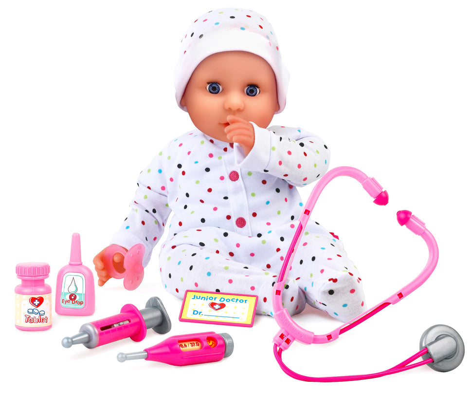DOLLSWORLD nukk Dolly doktor, 46 cm
