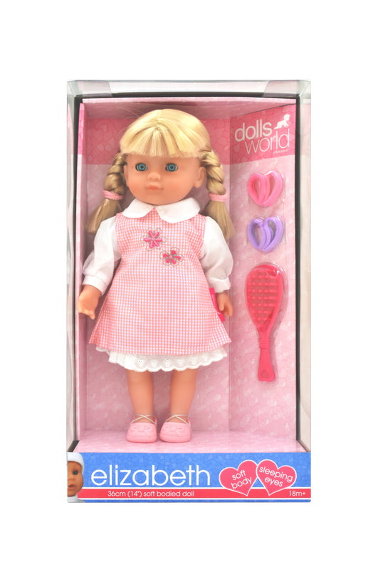 DOLLSWORLD nukk Elizabeth, 36 cm