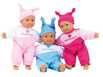 DOLLSWORLD Little Love pehme kehaga nukk, 21 cm