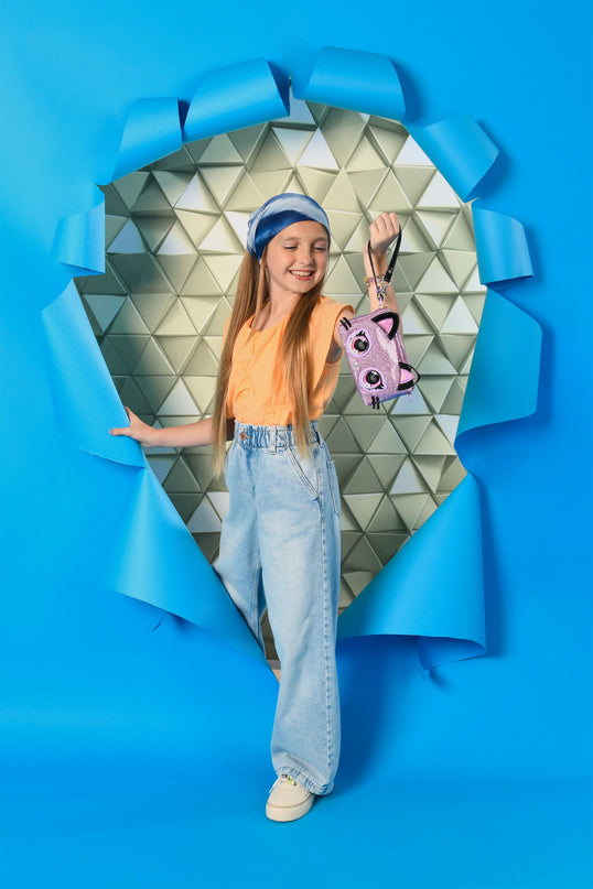 PURSE PETS Interaktiivne käekott Wristlet Kitty