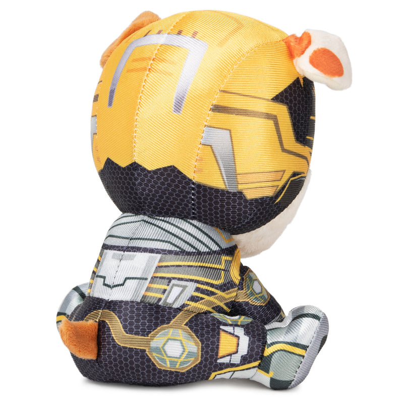 PAW PATROL Mighty Pups Movie Pehme mänguasi Rubble, 15 cm