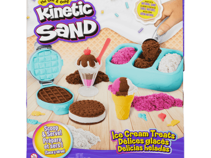 KINETIC SAND Mängukomplekt Jäätis (Lõhnatu)
