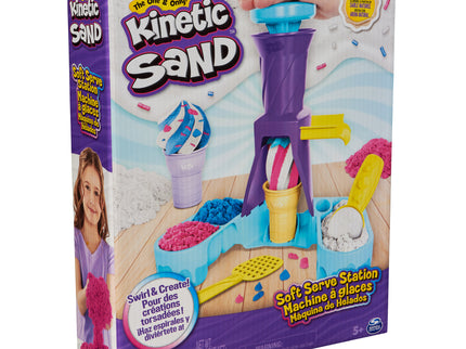 KINETIC SAND mängukomplekt Pehme jäätise masin