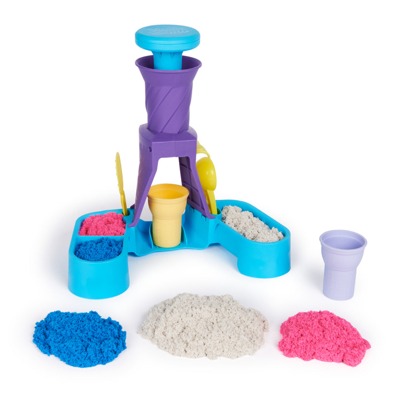 KINETIC SAND mängukomplekt Pehme jäätise masin