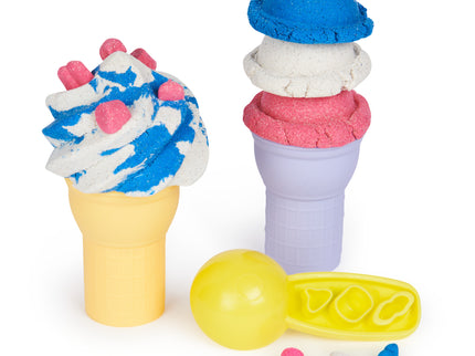 KINETIC SAND mängukomplekt Pehme jäätise masin