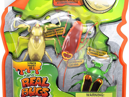 HEXBUG interaktiivne mänguasi Nano Real Bugs 3 pakk
