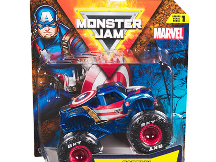 MONSTER JAM sõiduk Marvel skaala 1:64