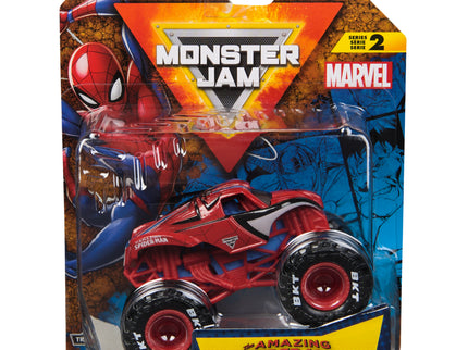 MONSTER JAM sõiduk Marvel skaala 1:64