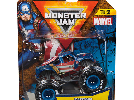 MONSTER JAM sõiduk Marvel skaala 1:64