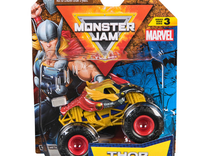 MONSTER JAM sõiduk Marvel skaala 1:64