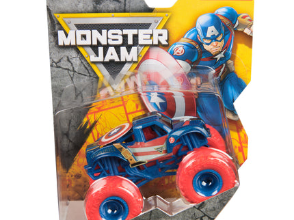 MONSTER JAM sõiduk Marvel skaala 1:64