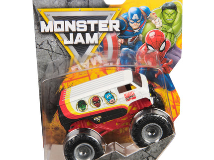 MONSTER JAM sõiduk Marvel skaala 1:64
