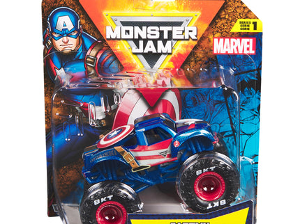 MONSTER JAM sõiduk Marvel skaala 1:64