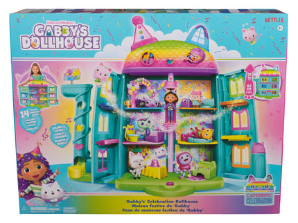 GABBY´S DOLLHOUSE mängukomplekt Gabby´s nukumaja Celebration